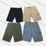 Wholesale Men's Casual Plain Zip Decor Multiple Pockets Shorts B2061# preview