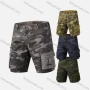 Wholesale Men's Casual Camouflage Multiple Pockets Shorts preview