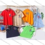 Wholesale Boy's Casual 100% Letter Embroidery Short Sleeve Polo Shirt preview