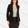 Wholesale Women's Business Lapel One Button Long Sleeve Suit Jacket preview