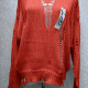 Women's Casual Crew Neck Long Sleeve Ripped Plain Knit Sweater 60697# 520# Clothing Wholesale Market -LIUHUA