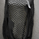 Women's Casual Crew Neck Long Sleeve Mesh Plain Knit Sweater 60846# 506# Clothing Wholesale Market -LIUHUA