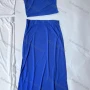 Wholesale Women's Casual Plain Crop Cami Top 2-Piece Set 001# preview