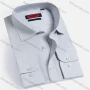Wholesale Men's Casual Plain Long Sleeve Shirts 6922-2# preview