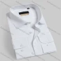 Wholesale Men's Casual Plain Long Sleeve Button Down Collared Shirts HT2225-1# preview